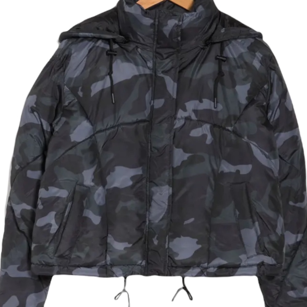 Short Puffer Jacket size M color Camo 
SEBBY - Picture 3 of 8